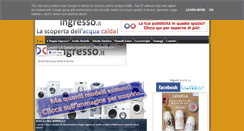 Desktop Screenshot of lavatriciadoppioingresso.it